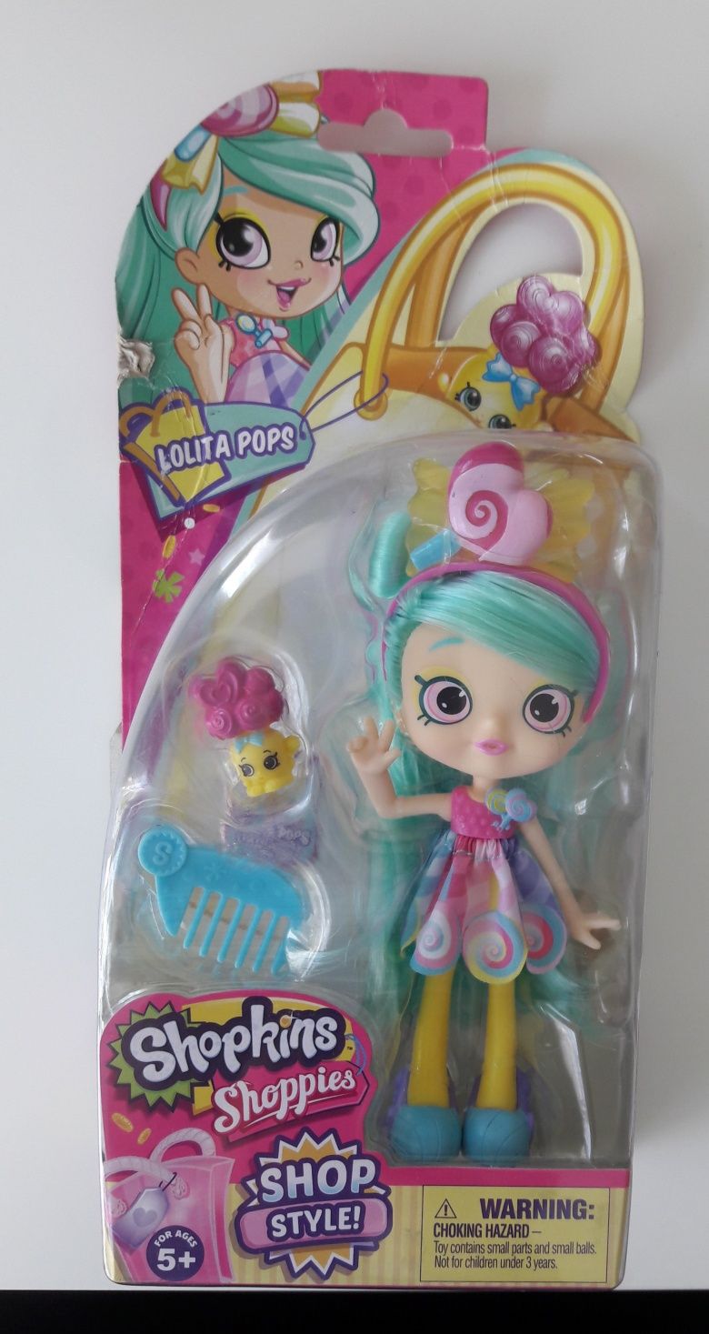 Lalka Shopkins Shoppies Lolita Pops, Nowa