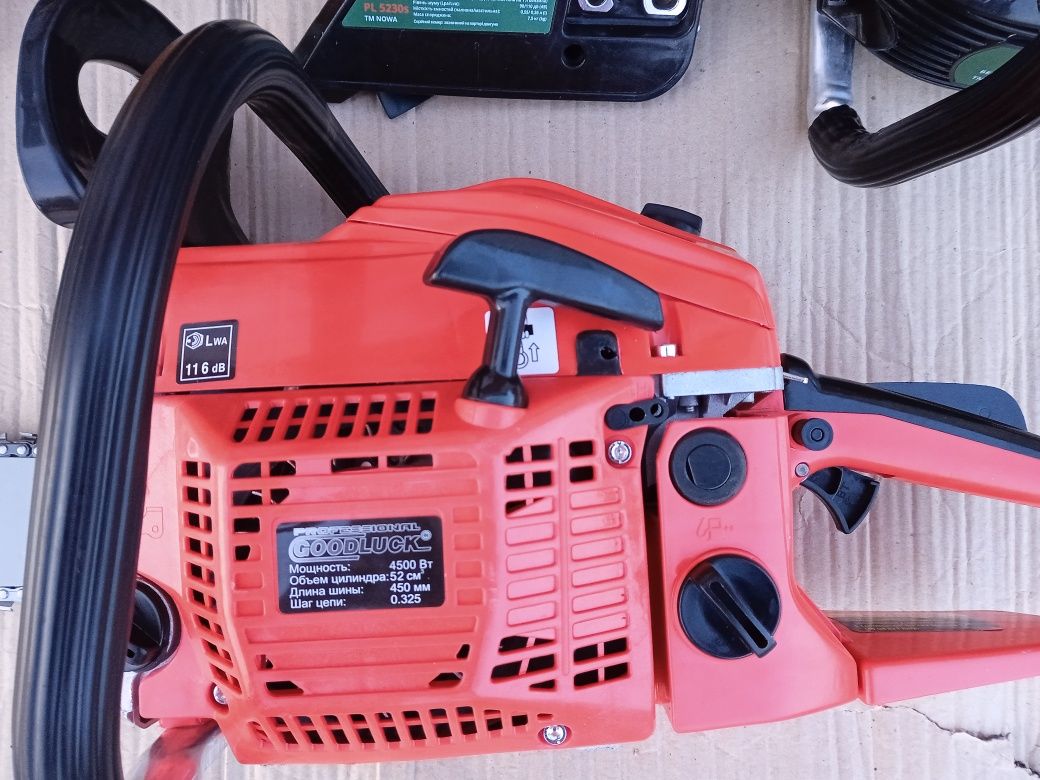Бензопилки нові Craft tec 5200,GoodLuke 4500