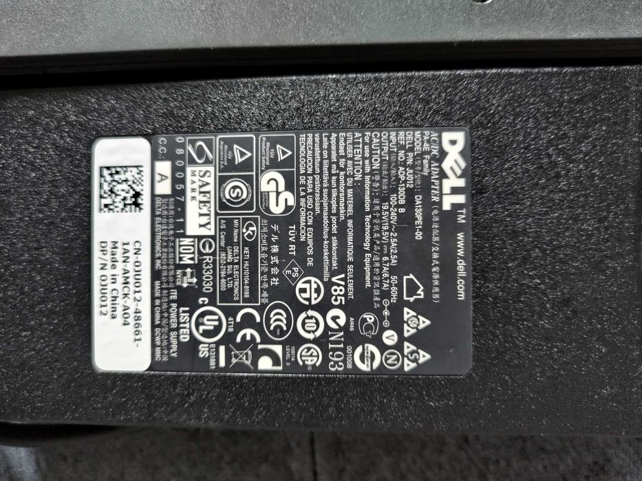 Stacja dokująca Dell WD19DC + zasilacz 130 W