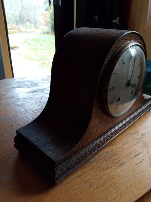 Zegar kominkowy sygnowany England