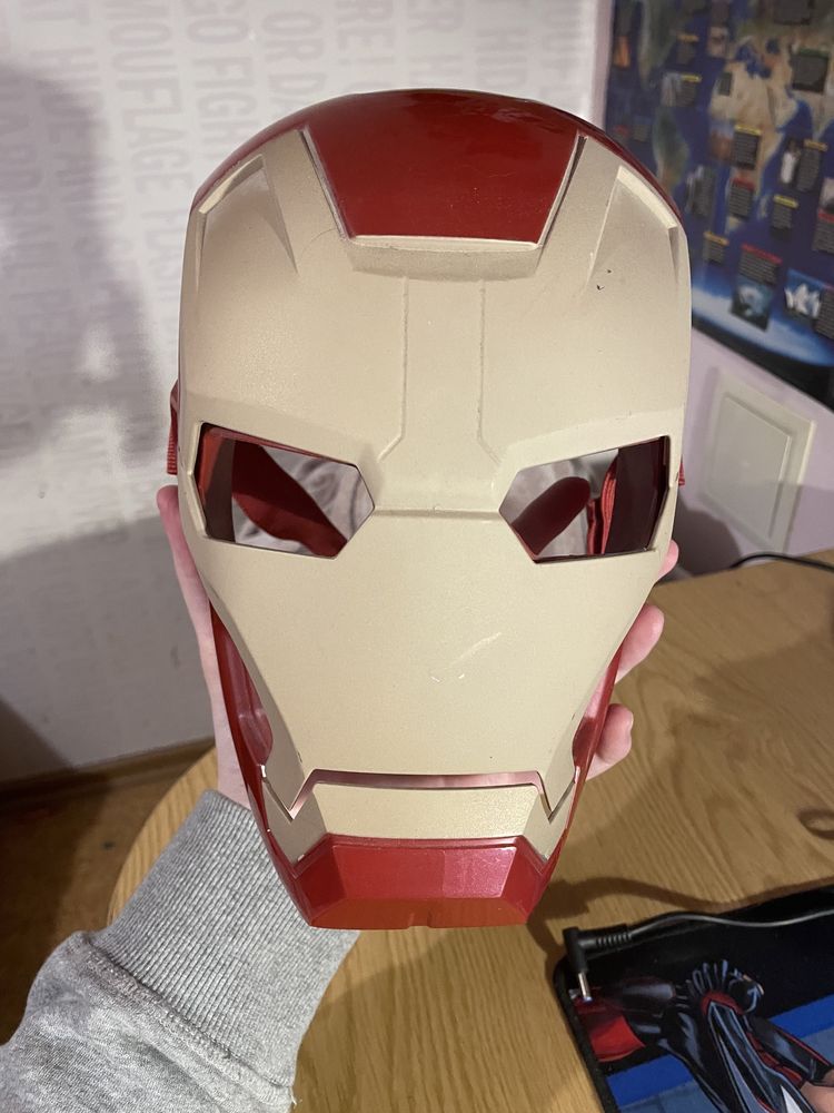 Маска Железный человек Iron Man маска Халк Hulk marvel
