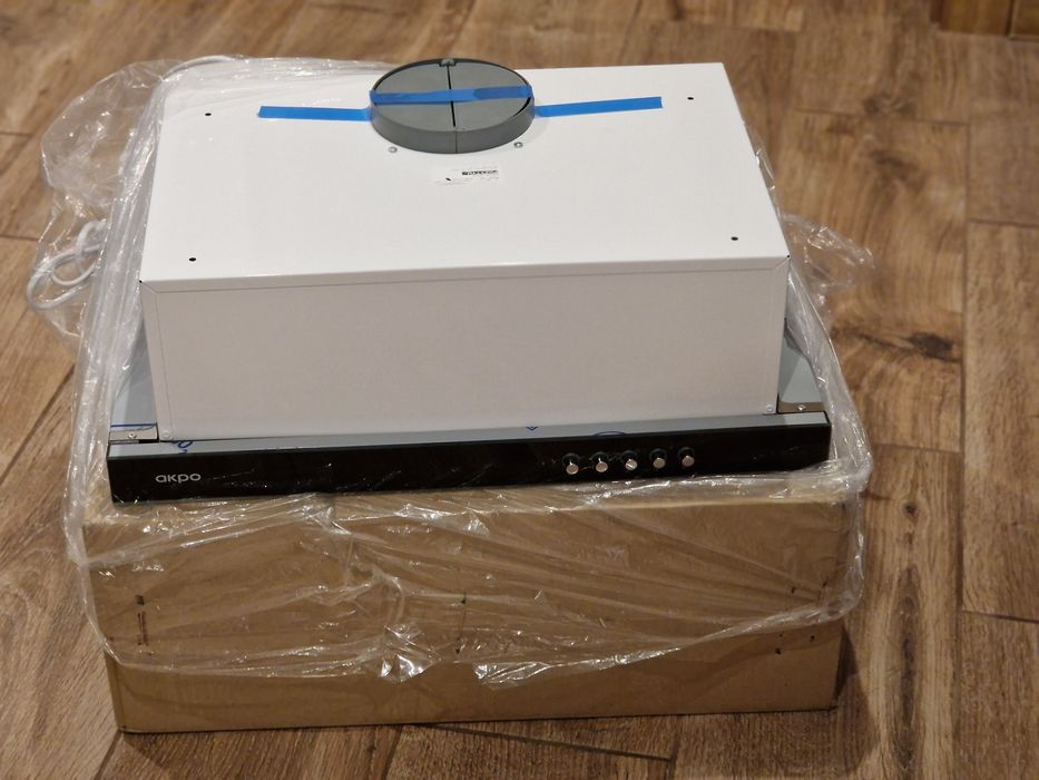 Okap kuchenny do zabudowy Akpo czarny