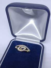 Klasyczny pierścionek ze złota, złoto pr 585