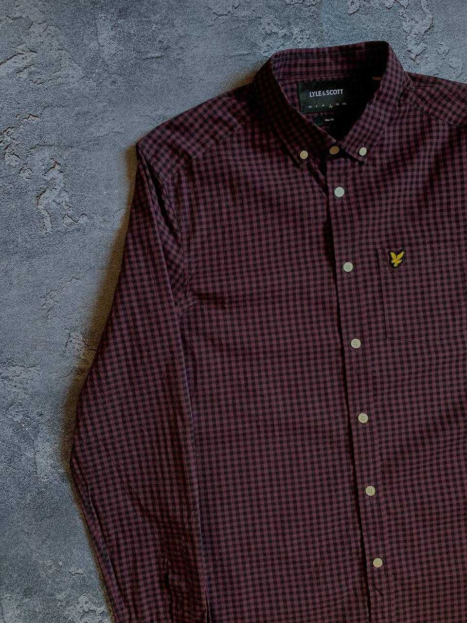 Рубашка Lyle & Scott сорочка Оригінал. Розмір L