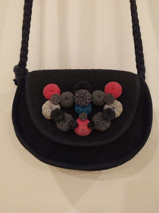 Bolsa preta Handmade