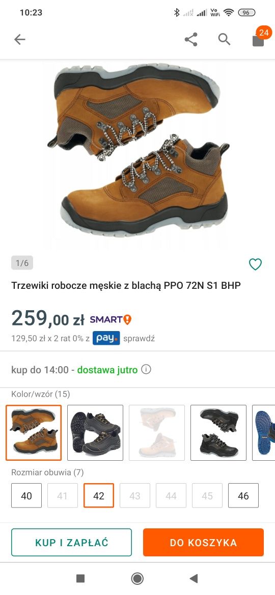 Buty robocze nowe