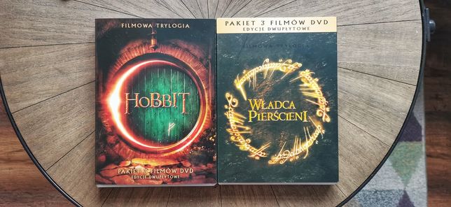 Zestaw DVD Hobbit i Władca Pierścieni 6 płyt