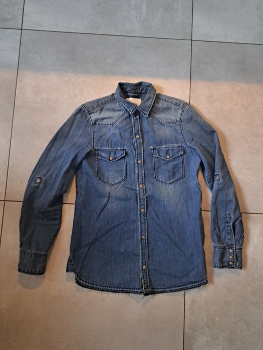 Koszula jeansowa damska ZARA rozm. XS