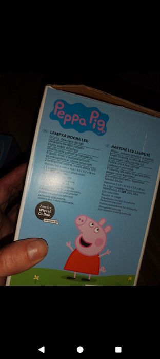 Dwie nowe lampki Świnka Peppa