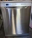 Máquina de lavar loiça midea inox