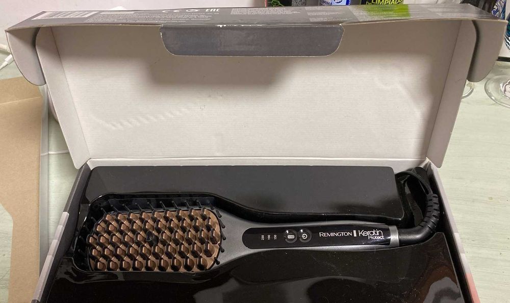 Remington Escova Alisadora De Cabelo Keratin Protect Straight