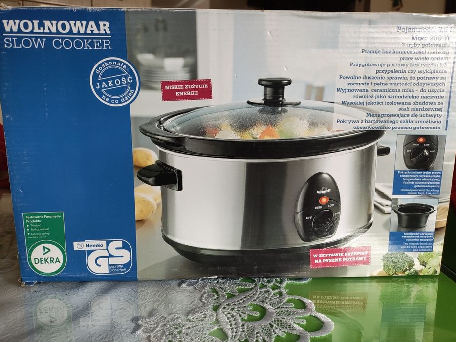 Wolnowar Slow Cooker model NSC-350 3.5L