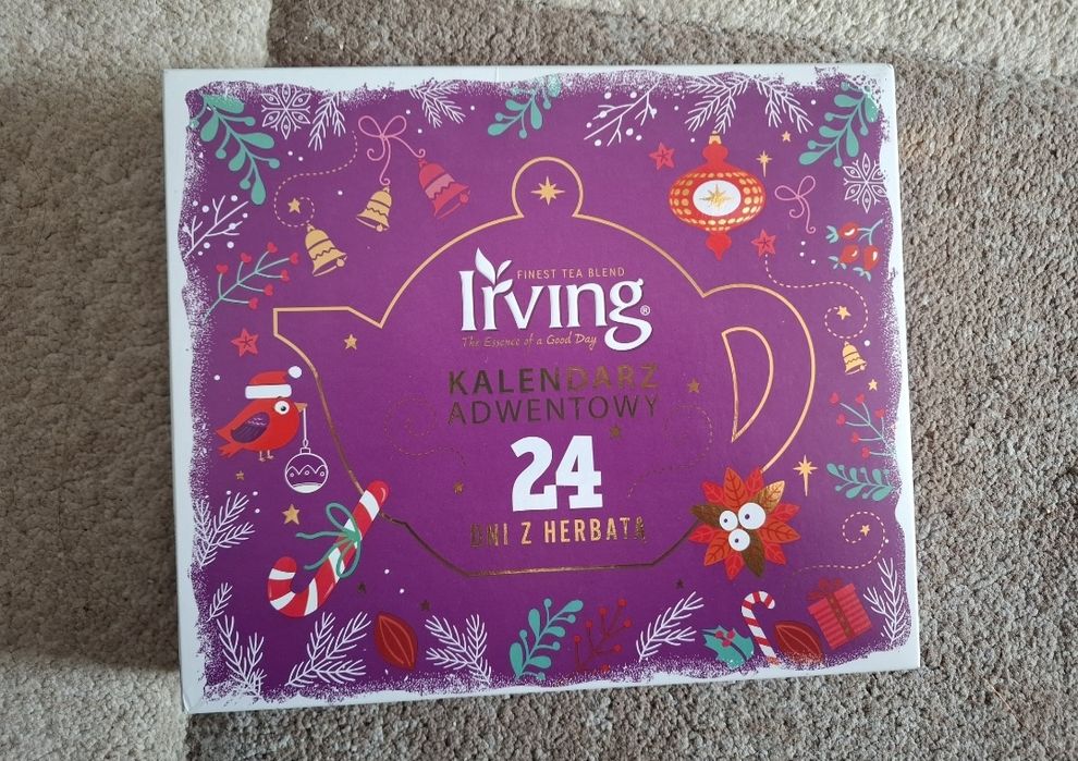 Kalendarz adwentowy z herbatami Irving 24