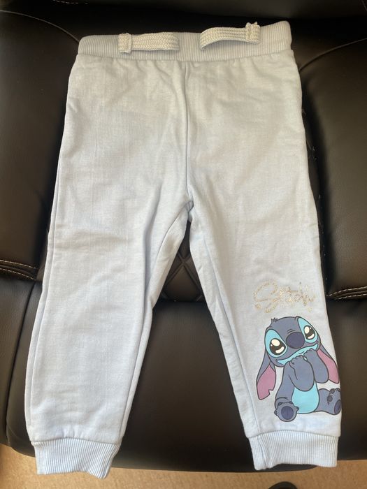 Spodnie chłopięce niemowlęce ocieplane Disney Stitch Sinsay 86