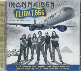 2 CD Iron Maiden - Flight 666 - The Original Soundtrack (2009) (EMI)