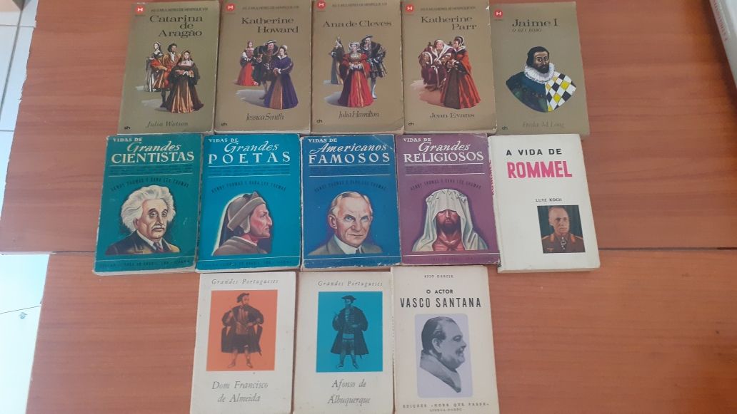 Coleções de biografias