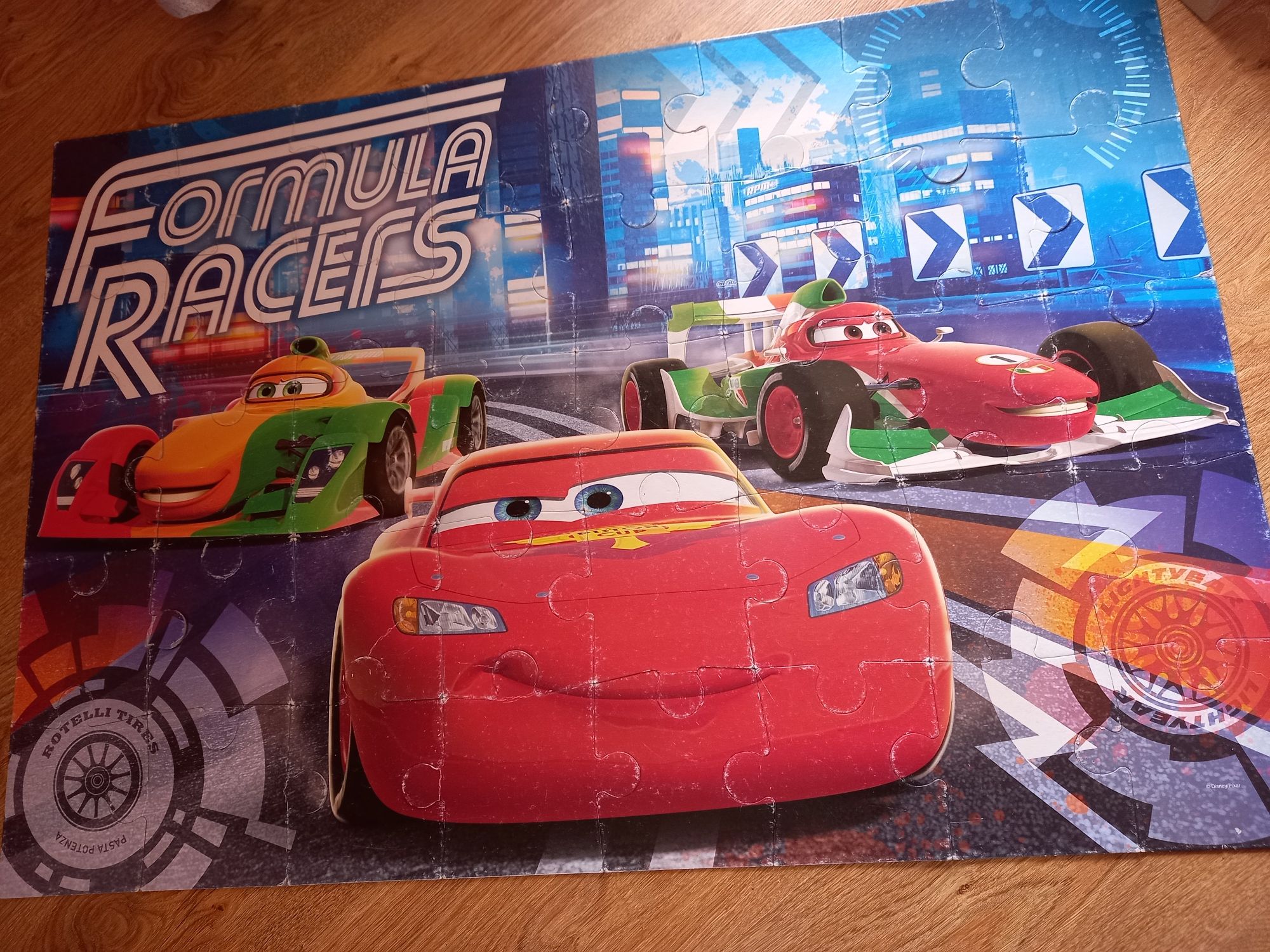 Puzzle duże Auta 40 elementów tylko 10zl