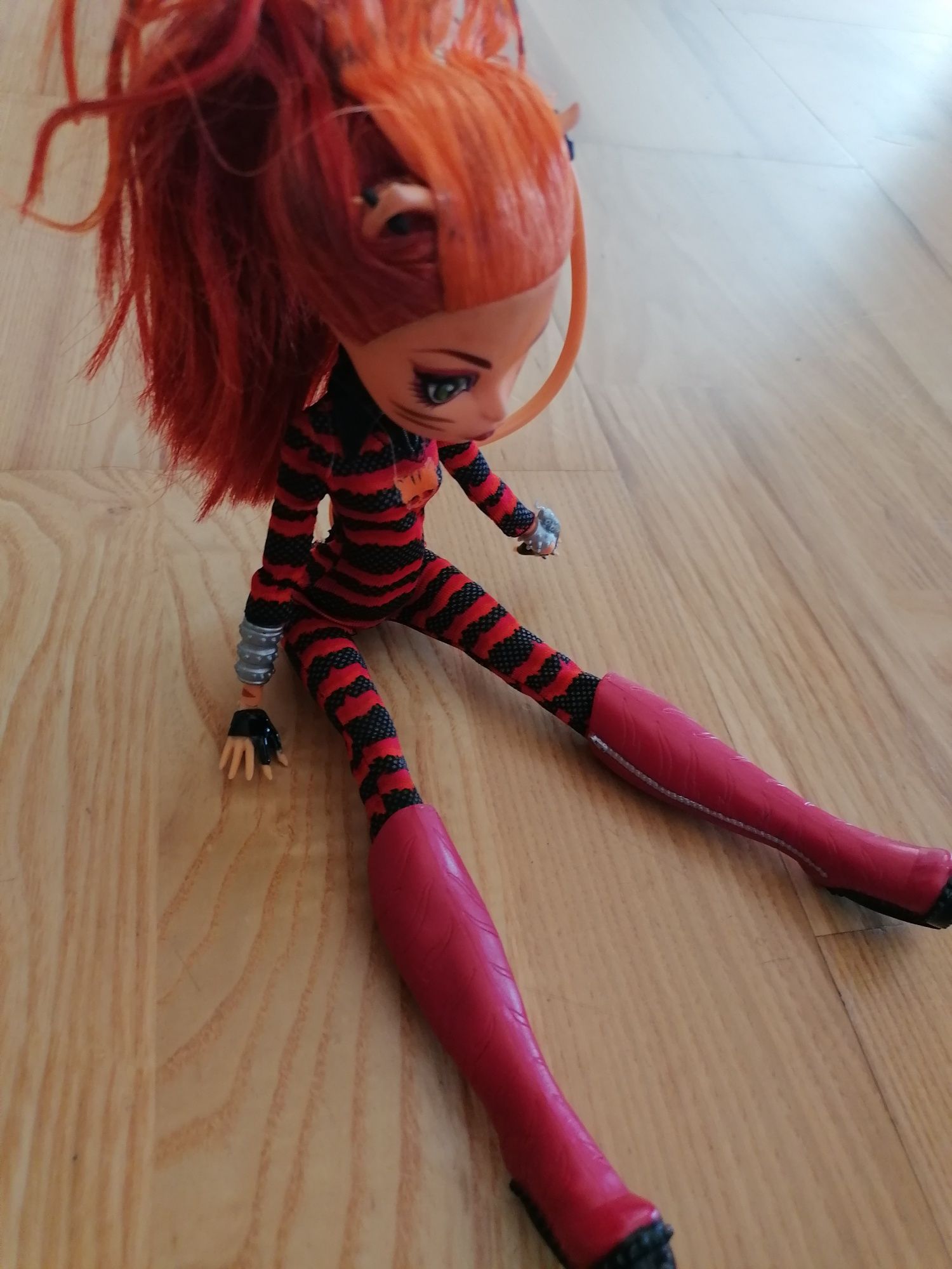 Lalka Monster High Toralei Stripe Power