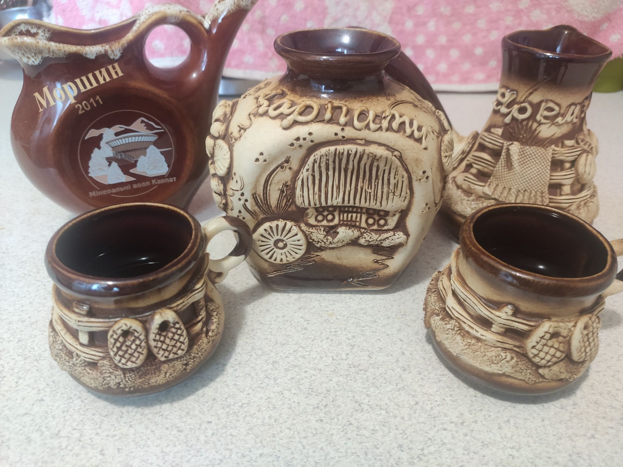Сувениры из Карпат, Моршин, Яремче