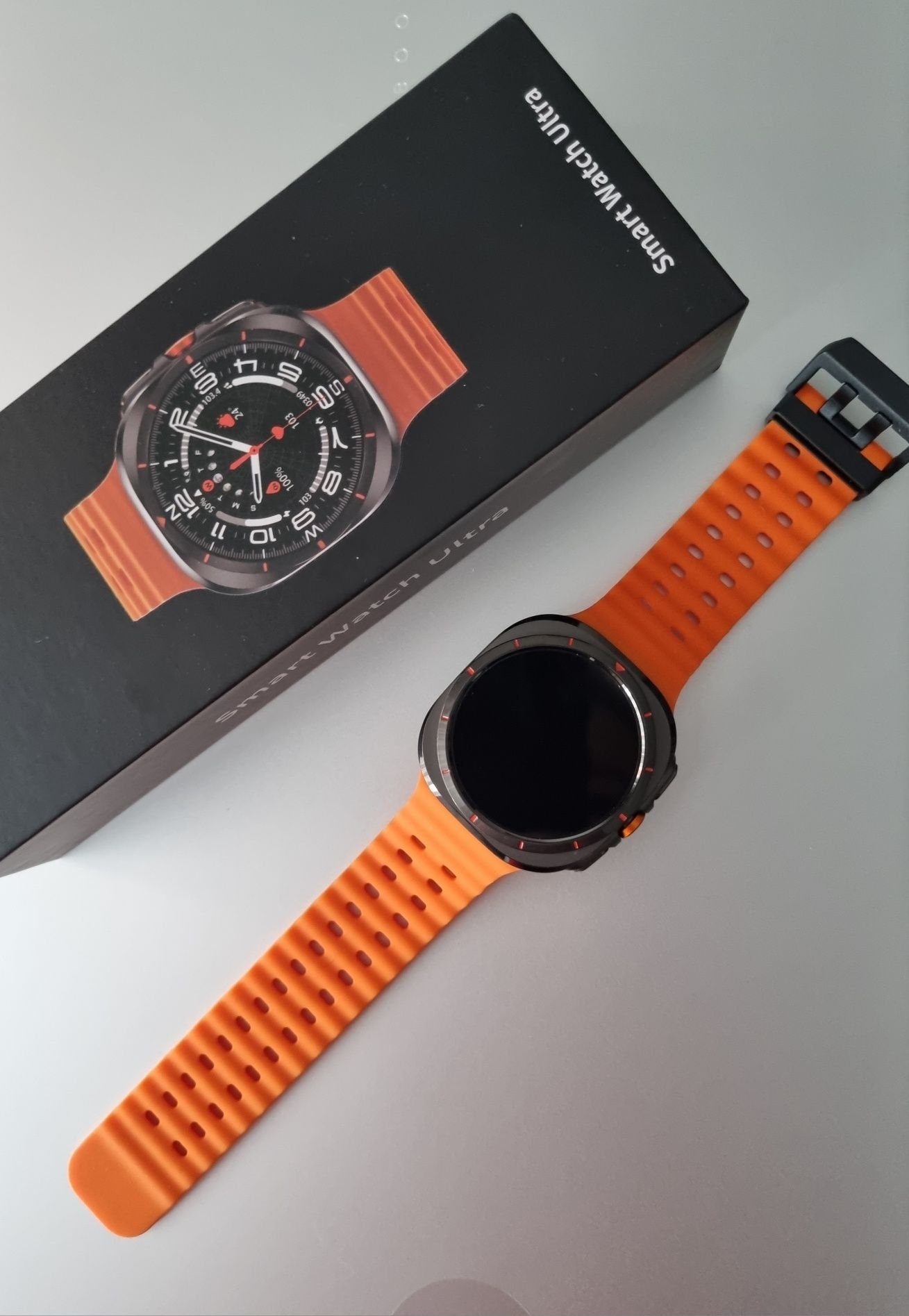 Smartwatch ULTRA AMOLED menu PL GPS