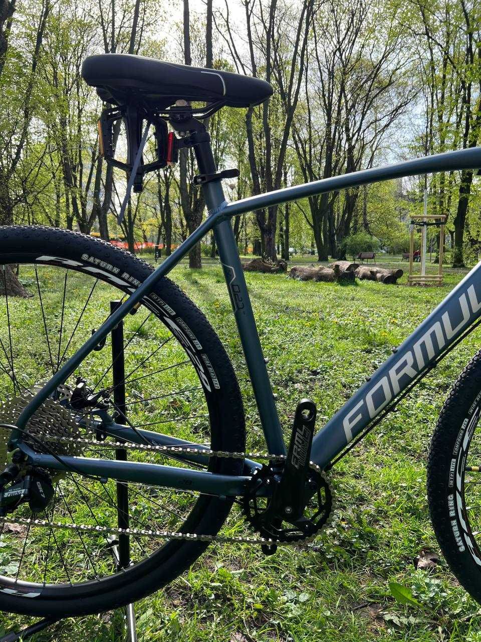 Rower gravel Formula SHORTCUT DD kaseta rama 21 cali koło 28 " szary