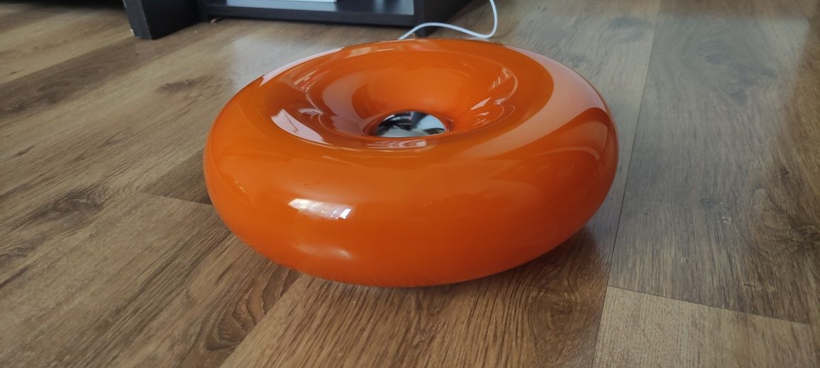 Lampa donout pomarańczowa