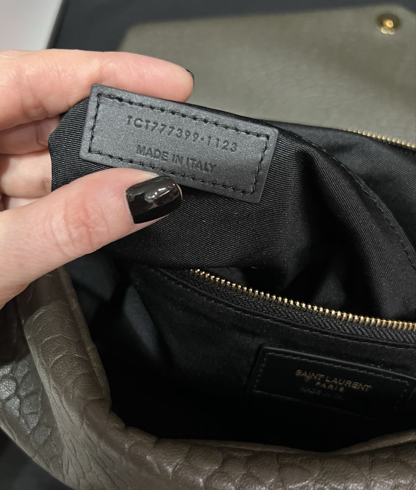 Сумка YSL Saint Laurent Calipso Large In Grained Lambskin Люкс