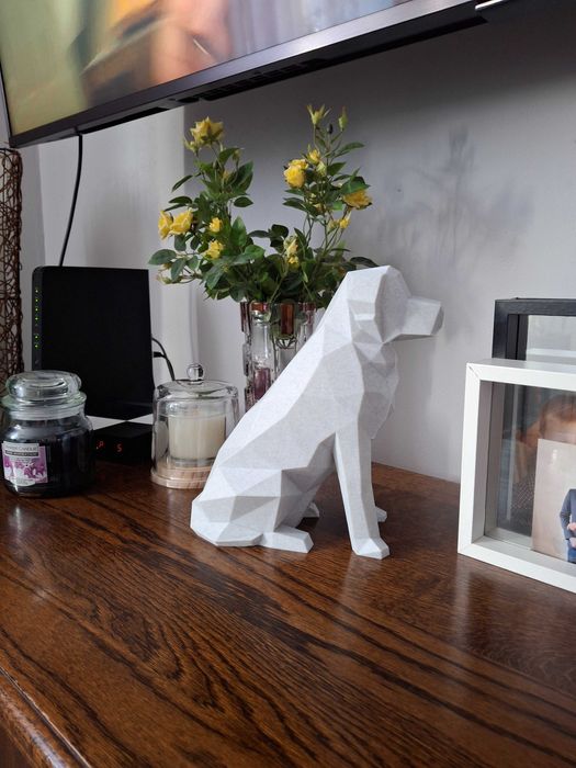 Figurka pies geometryczna druk 3D