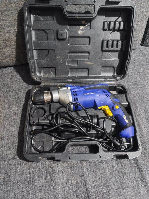 Wiertarka Udarowa Goodyear LI-ID900 900W jak NOWE !Beton/Metal/drewno/
