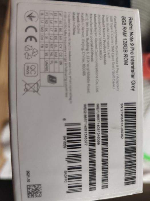 Redmi Note 9 pro