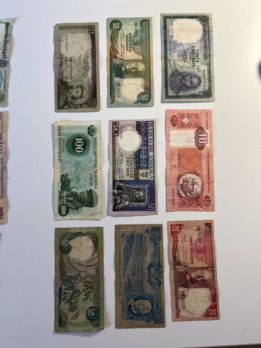 Notas Portugal e ex colonias