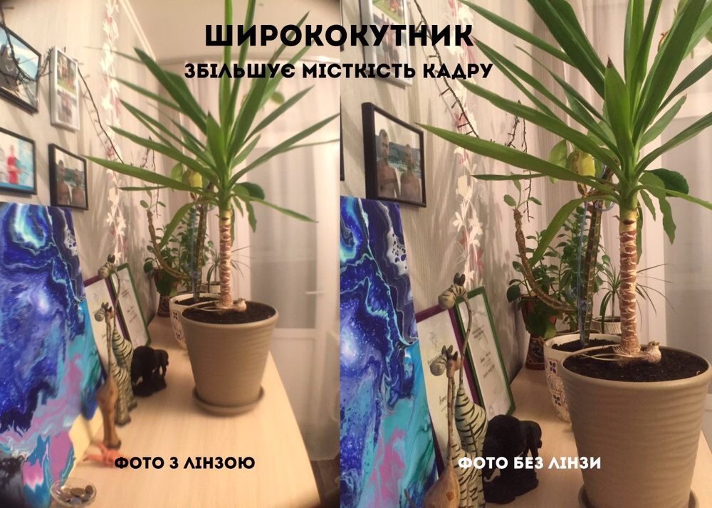 NEW! 3в1 обєктив лінза телефона: Макро, фішай, ширококутник макролінза