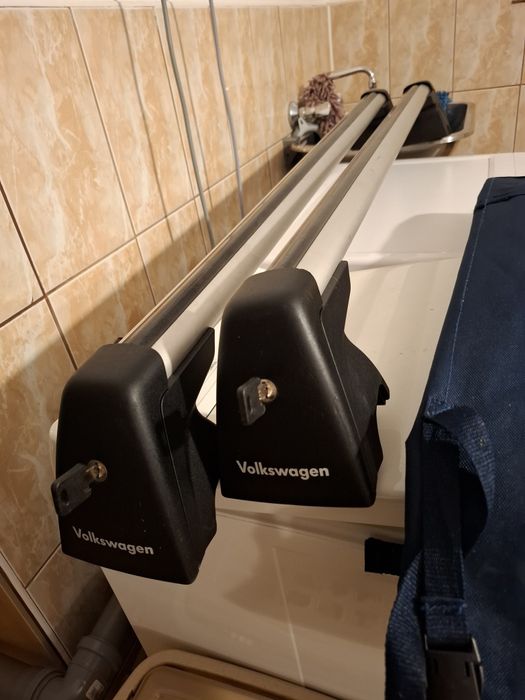 Bagażnik dachowy vw Passat b8 oem belki poprzeczki na relingi thule