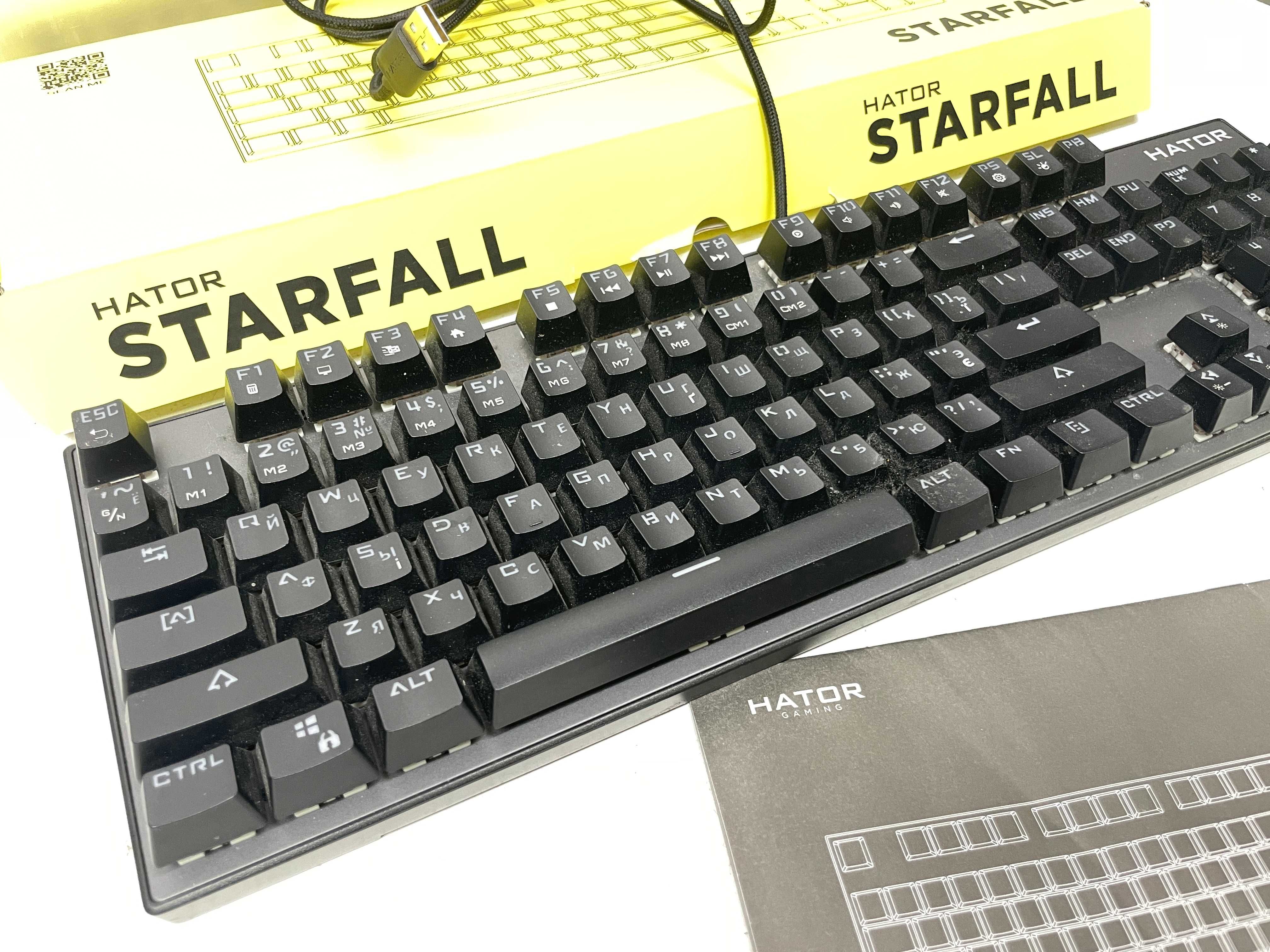 Клавиатура HATOR Starfall Outemu Red (HTK-608)