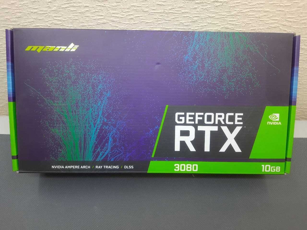 Відеокарта Manli GeForce RTX 3080 10GB. Гарантія!