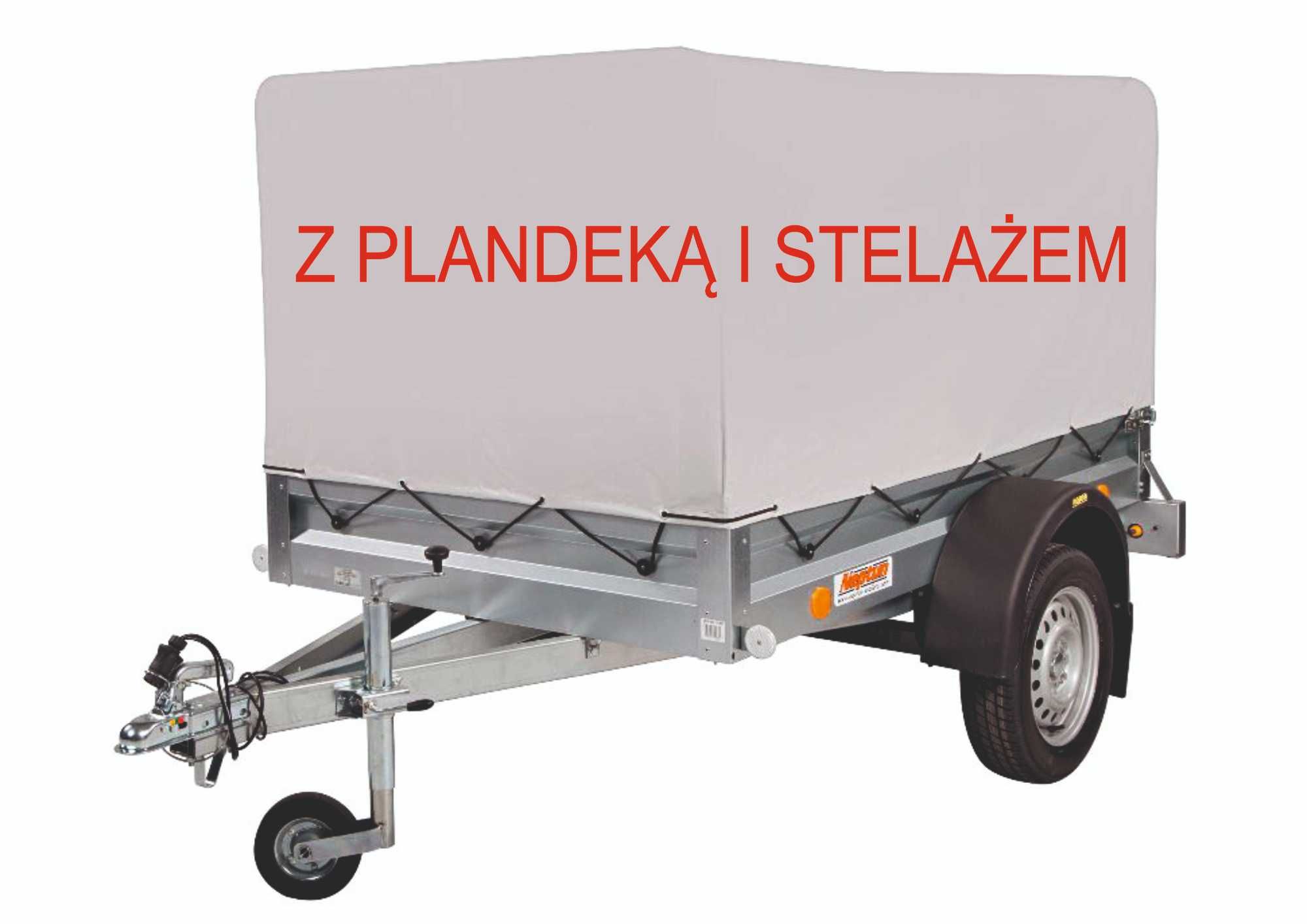 Przyczepa Przyczepka Neptun 202x114x30 PLANDEKA komplet 2024 r