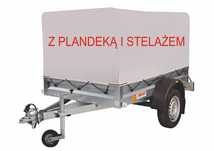 Przyczepa Przyczepka Neptun 202x114x30 PLANDEKA komplet 2025 r
