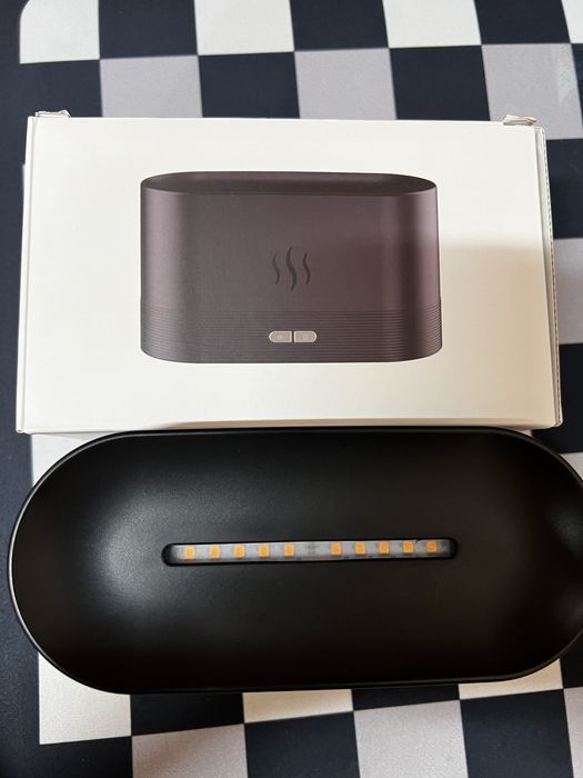 Зволожувач повітря 180мл з ефектом полум'я