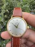 1959 18ct Solid Gold Zenith Strap watch