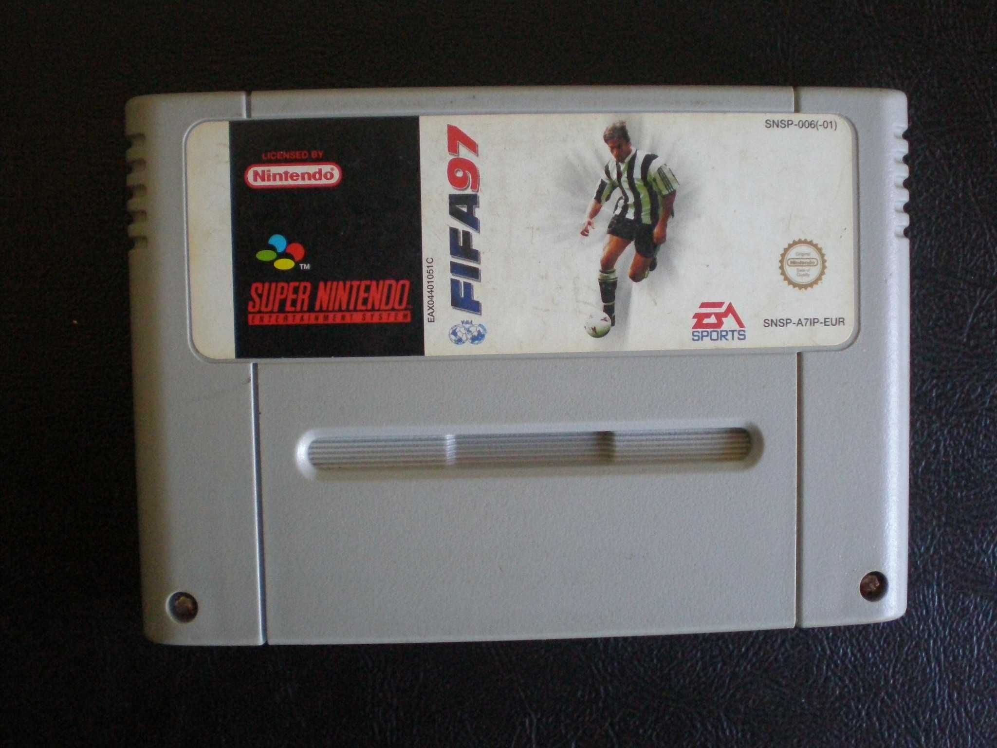 4 jogos Nintendo Super Nintendo - Kick Off 3 FIFA 97 Super Shootout