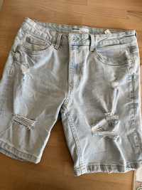 Calcões de ganga jeans denim