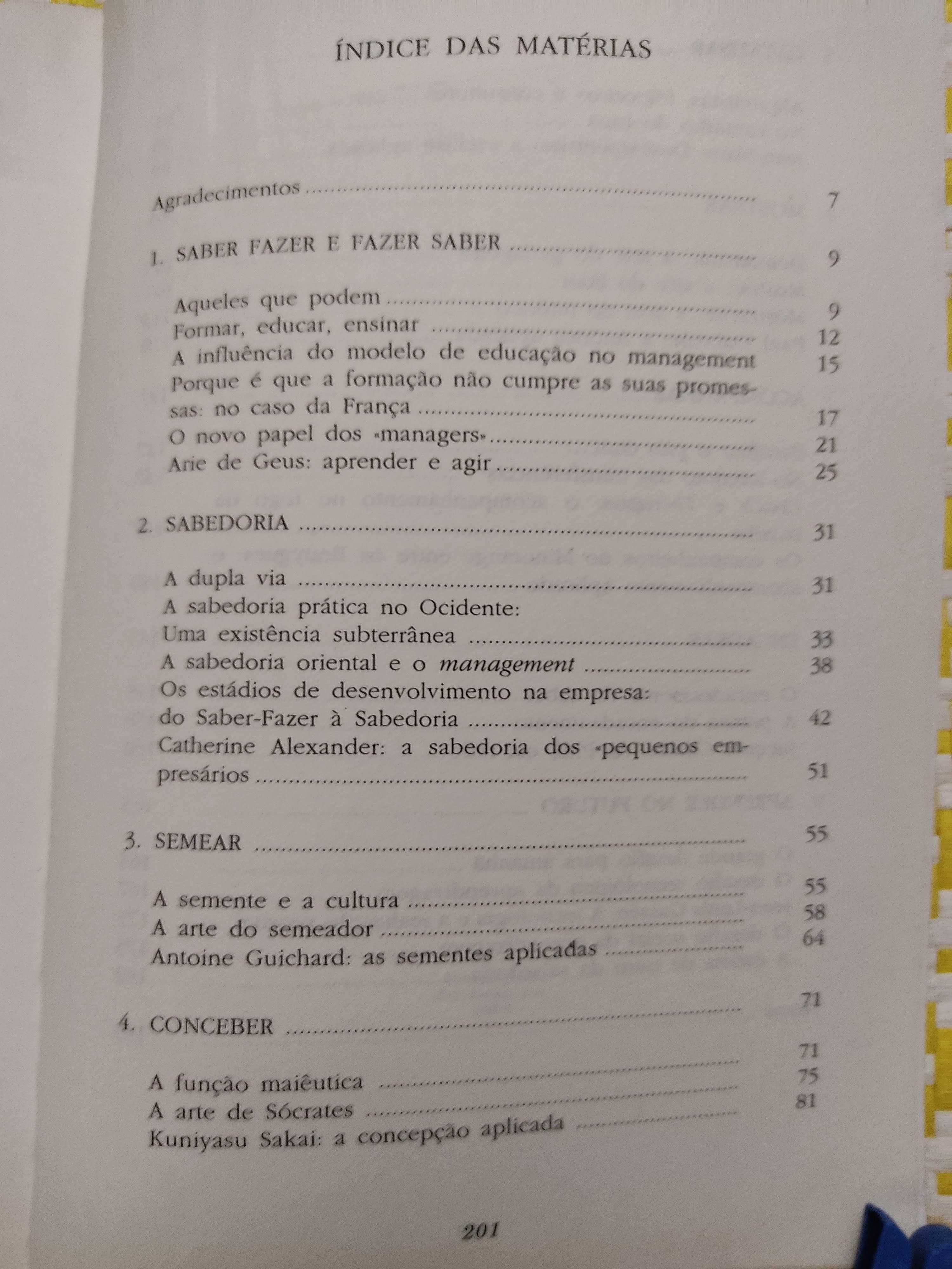 Saber-Fazer Saber a aprendizagem da acção na Empresa