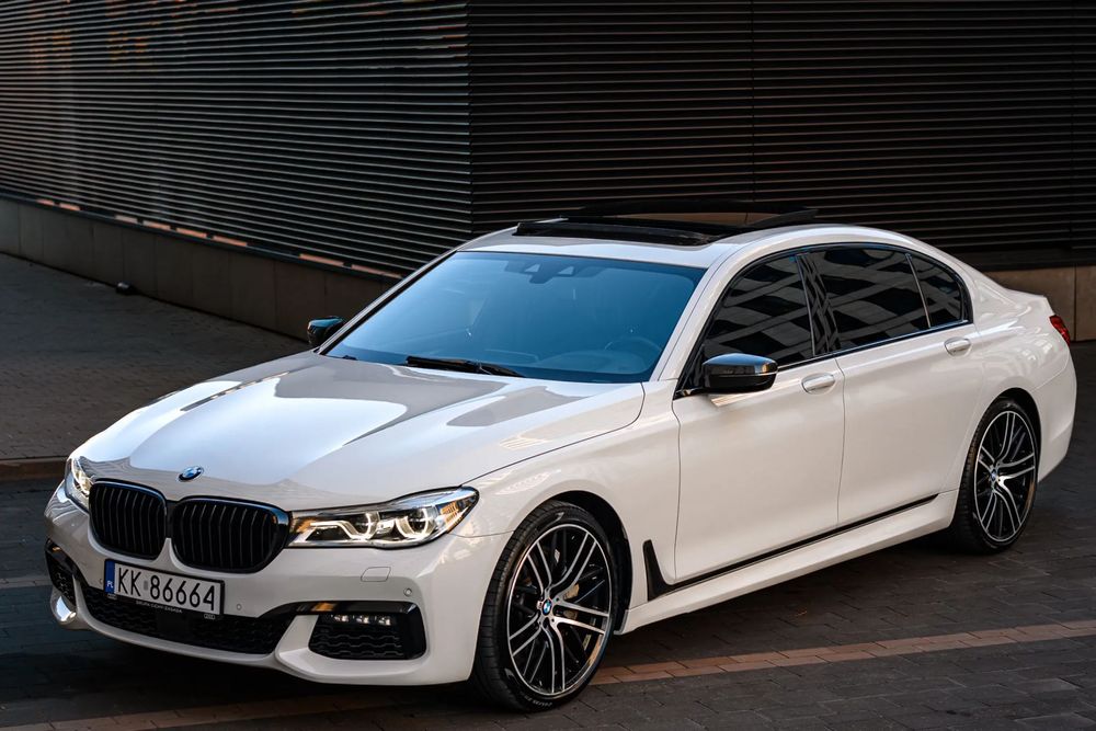 BMW Seria 7 Pneumatyka,Xdrive,Panorana,Masaże,Wentylacja,HeadUp,Tempomat,CarPlay