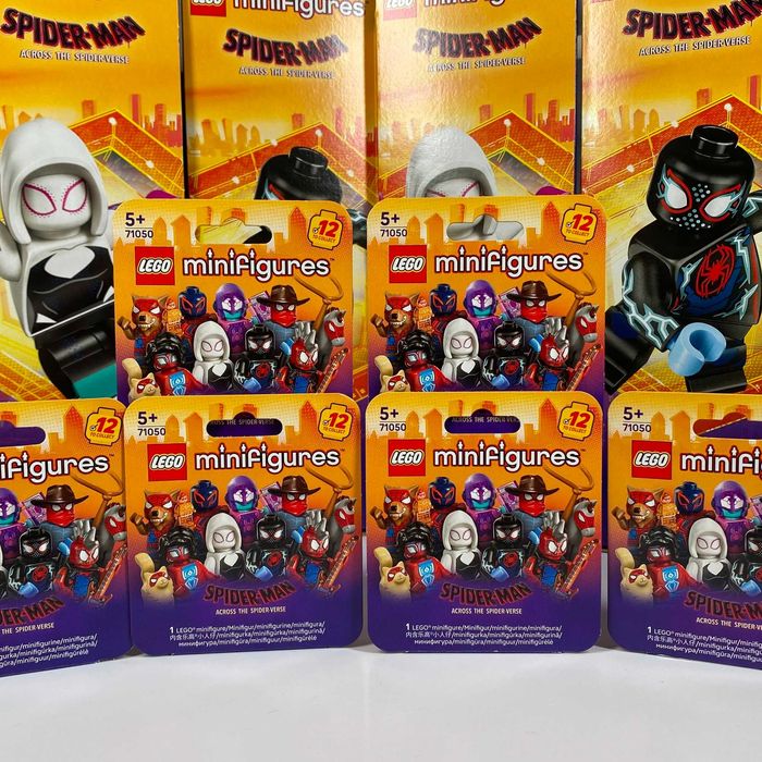 LEGO мініфігурки серії SpiderMan Across SpiderVerse Miles Gwen Новий