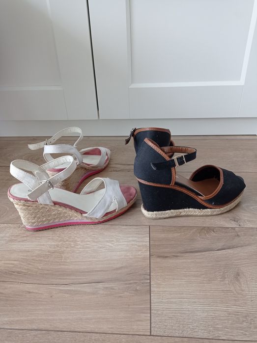 Espadryle r. 38 (2 pary)