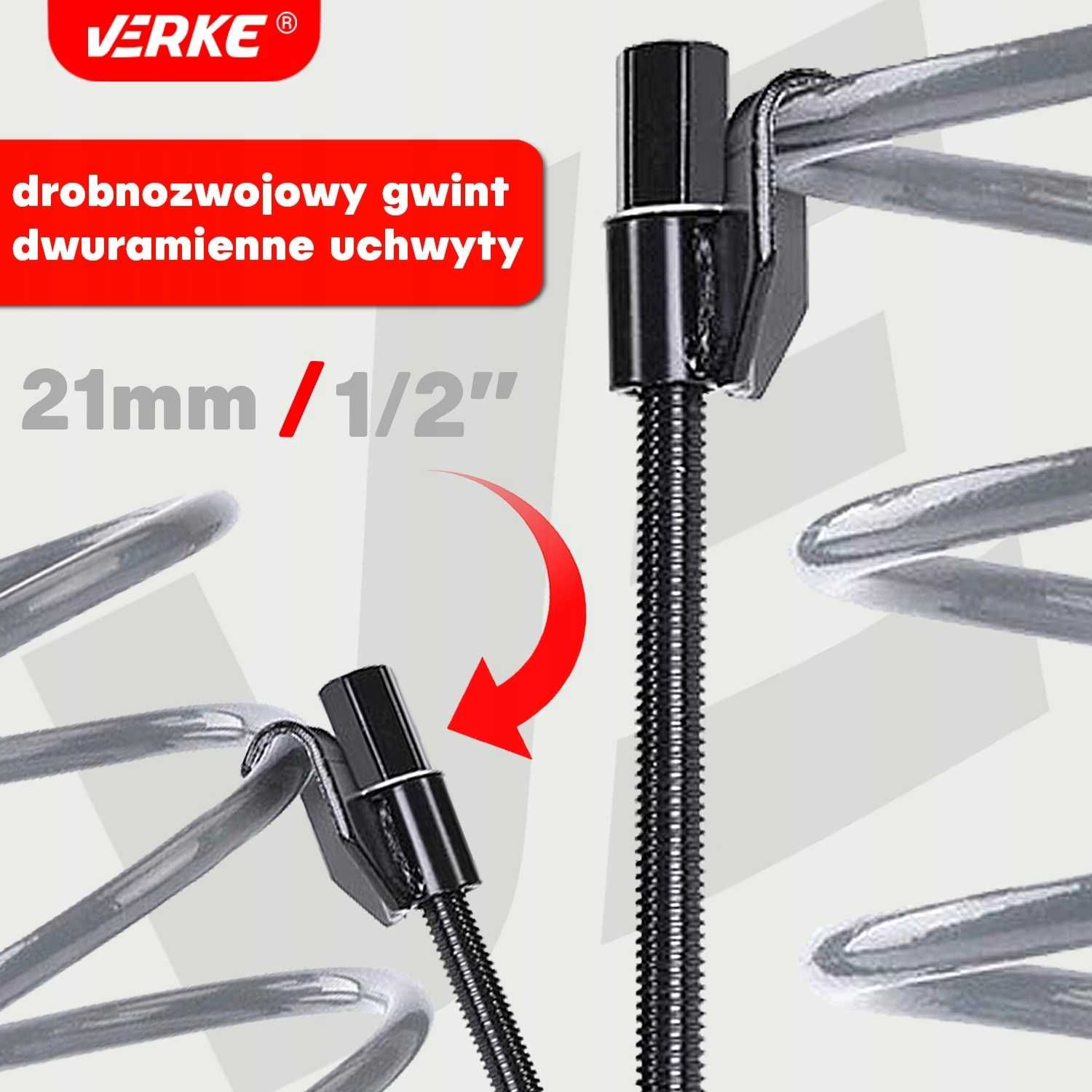 Ściągacz sprężyn amortyzatorów  McPERSON ścisk  380mm