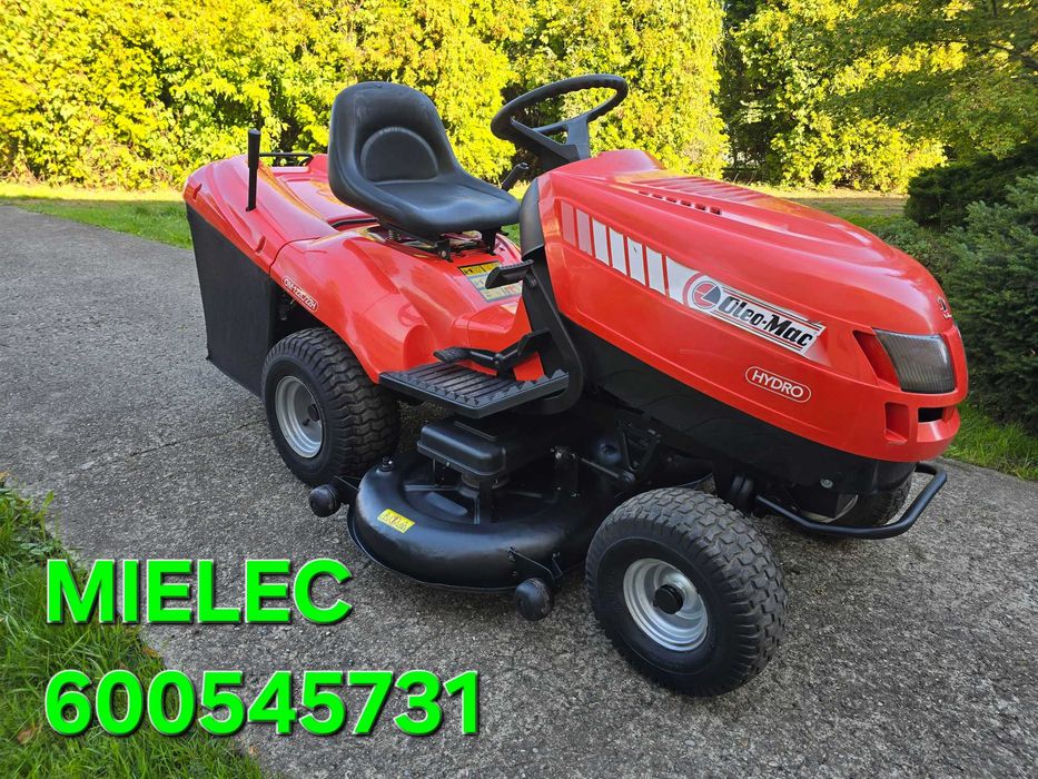 Traktorek kosiarka Oleo Mac Castel Garden 22KM B&S 122cm Super Stan