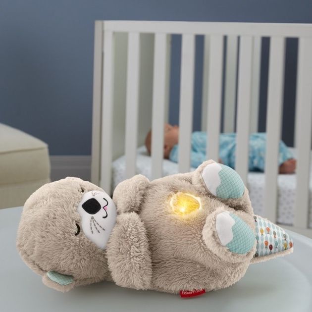 Мягкая игрушка Fisher-Price Сказочные сны выдренка дыхающая выдра