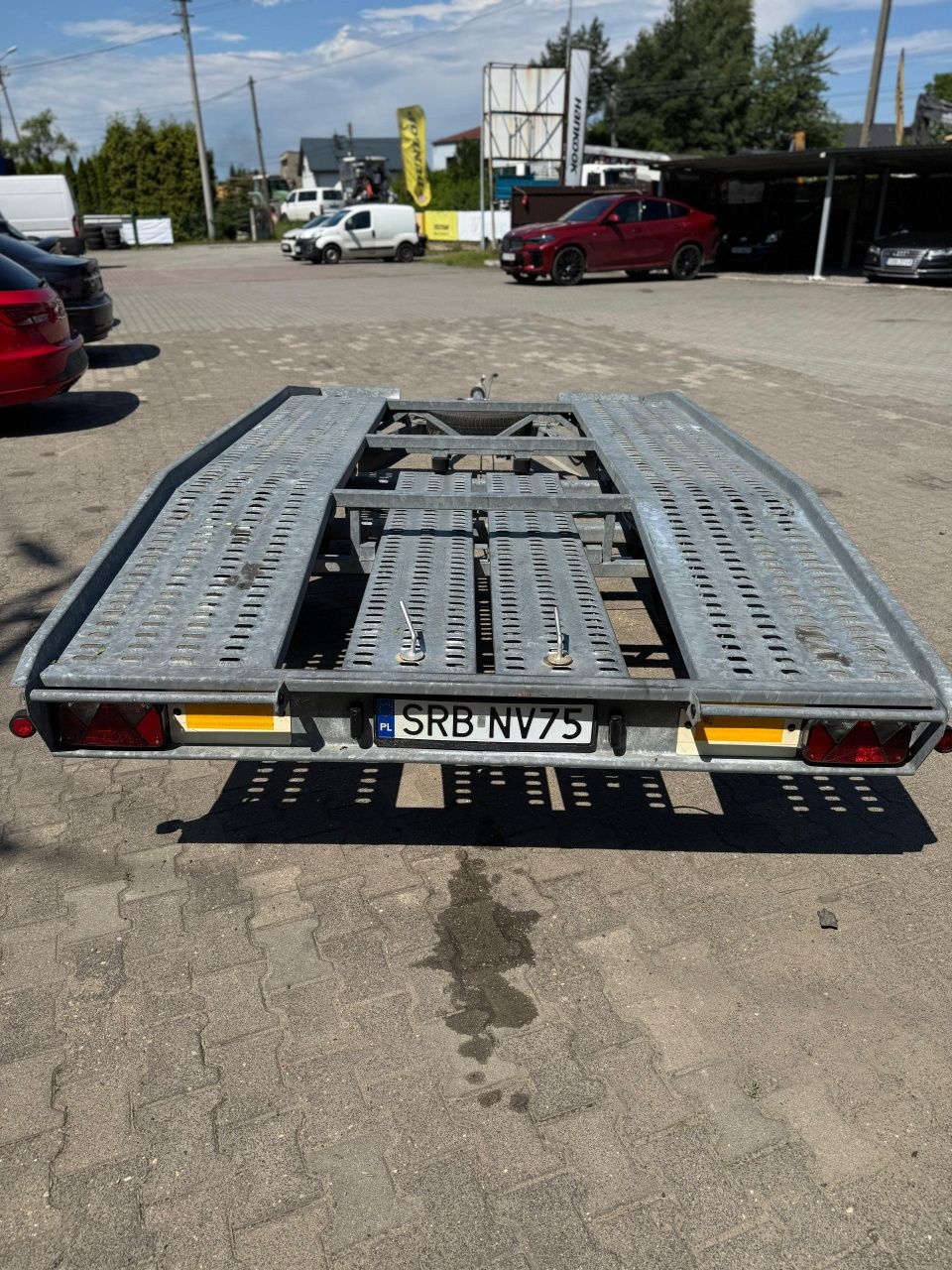 Przyczepa Laweta Gabarytka Boro BR2