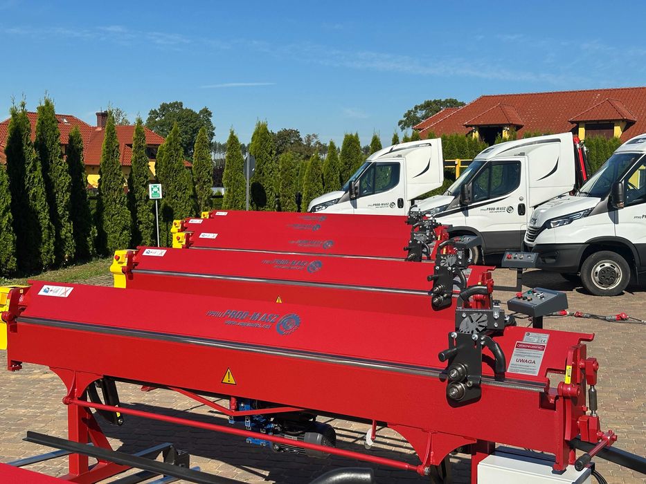 Profesjonalna Giętarka do blachy 3M-RED3200x1x160PROD-MASZ RYSIKGRATIS